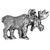 Moose Drawer Pull - Set of 2