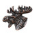 Moose Head Cabinet Knobs - Set of 2