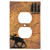 Moose Forest Stone Outlet Cover