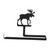 Moose Horizontal Wall Mount Paper Towel Holder
