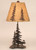 Moose Metal Art Table Lamp