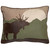 Moose Moonrise Pillow