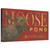 Moose Pond Gallery Wrapped Canvas