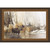 Morning Bath Framed Canvas