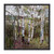 Mountain Forest in Summer Framed Canvas