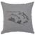 Mountain Time Gray Pillow