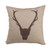 Mountain View Antler Pillow