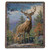 Mountainside Buck Tapestry Throw
