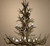 Elongated Real Mule Deer Chandieler - Extra Large