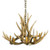 Mule Deer 6 Antler Chandelier
