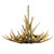 Mule Deer 9 Antler Chandelier