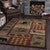 Nature Patchwork Rug - 5 x 8