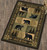 Nature's Portraits Black Bear Rug - 11 x 13