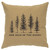 Neck of Woods Square Pillow - Straw