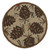 Needles & Cones Hooked Chair Pad - OUT OF STOCK UNTIL 09/18/2025
