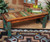 Old Wood Turquoise Bench