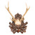 Ornate Antlers Plaque