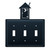 Outhouse Triple Switch Cover