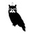 Owl Hanging Silhouette