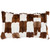 Patched Fur Pillow