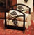 Pine Cone Wood Rack