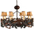 Pine Bough Chandelier
