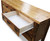 Pine Crest Bear Log 6 Drawer Dresser