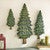Pine Forest Carved Wood Wall Art - Large