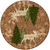 Pine Gulch Moose Rug - 8 Ft. Round