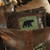 Pine Lodge Bear Square Pillow