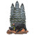 Pine Tree Bears Carved Wood Wall Art
