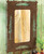 Pine Tree Metal Mirror