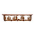 Pine Trees 34 Inch Pine Hook Shelf