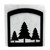 Pine Trees Napkin Holder