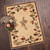 Pinecone & Leaves Rug - 5 x 7