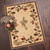 Pinecone & Leaves Rug - 8 x 10