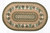 Pinecone & Needles Braided Rug - 2 x 3