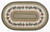 Pinecone & Needles Braided Rug - 2 x 4