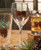 Pinecone and Needles Wine Glasses