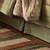 Pinecone Forest Bedskirt - King