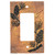 Pinecone Forest Stone Rocker Plate