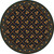 Pinecone Haven Green Rug - 8 Ft. Round
