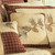Pinecone Plaid Branch Pillow