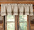 Pinecones Embroidered Valance