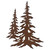 Ponderosa Double Pine Wall Art