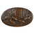 Quail Family Plaque - English Oak