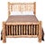 Spindle Log Bed - Queen
