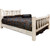 Ranchman's Bed with Laser-Engraved Bear Design - Twin