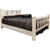 Ranchman's Bed with Laser-Engraved Elk Design - Cal King