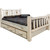 Ranchman's Storage Bed with Laser-Engraved Elk Design - Twin
